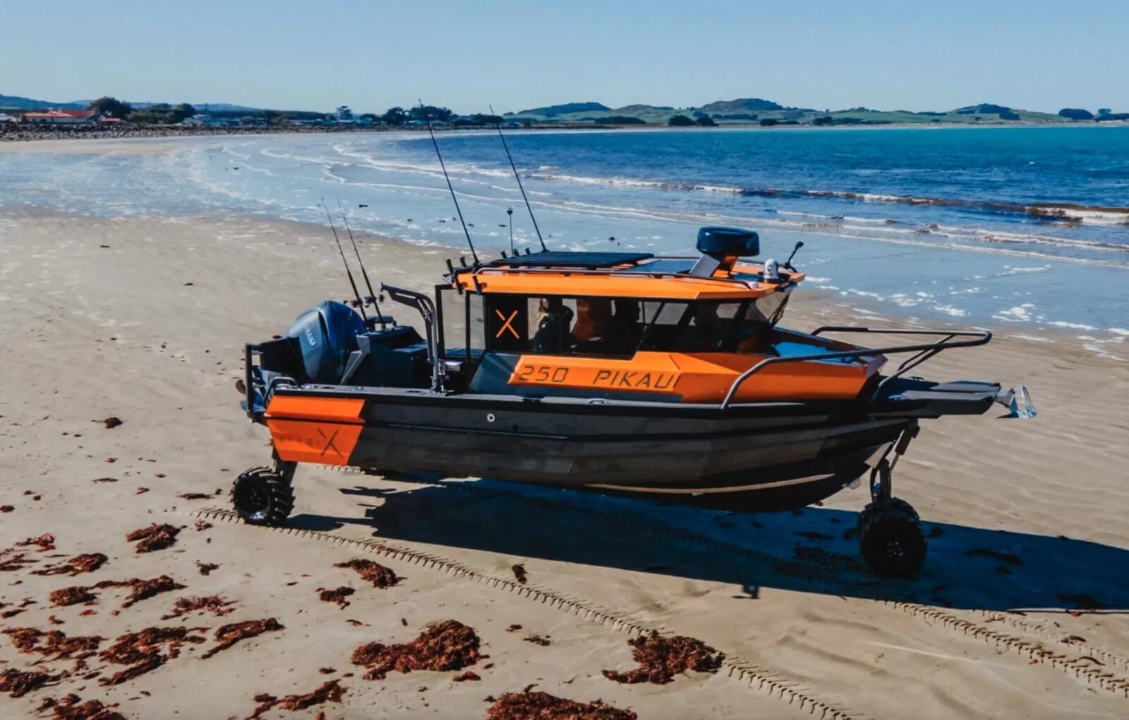 StabiX 250: Новозеландский катер-амфибия